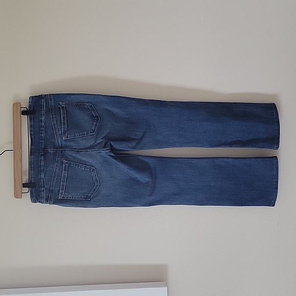 Chico's Pull On Slim Boot Cut Jeans Size 8 - *ALTERED* - Picture 4 of 8